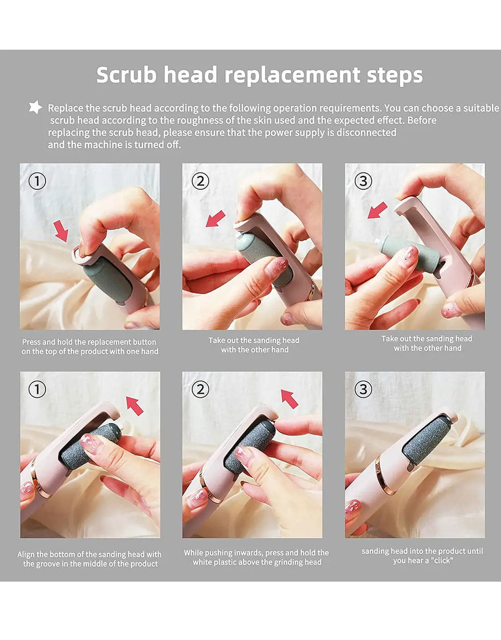 USB Rechargeable Electric Foot Callus Remover – Professional Pedicure Tool for Smooth & Soft Feet