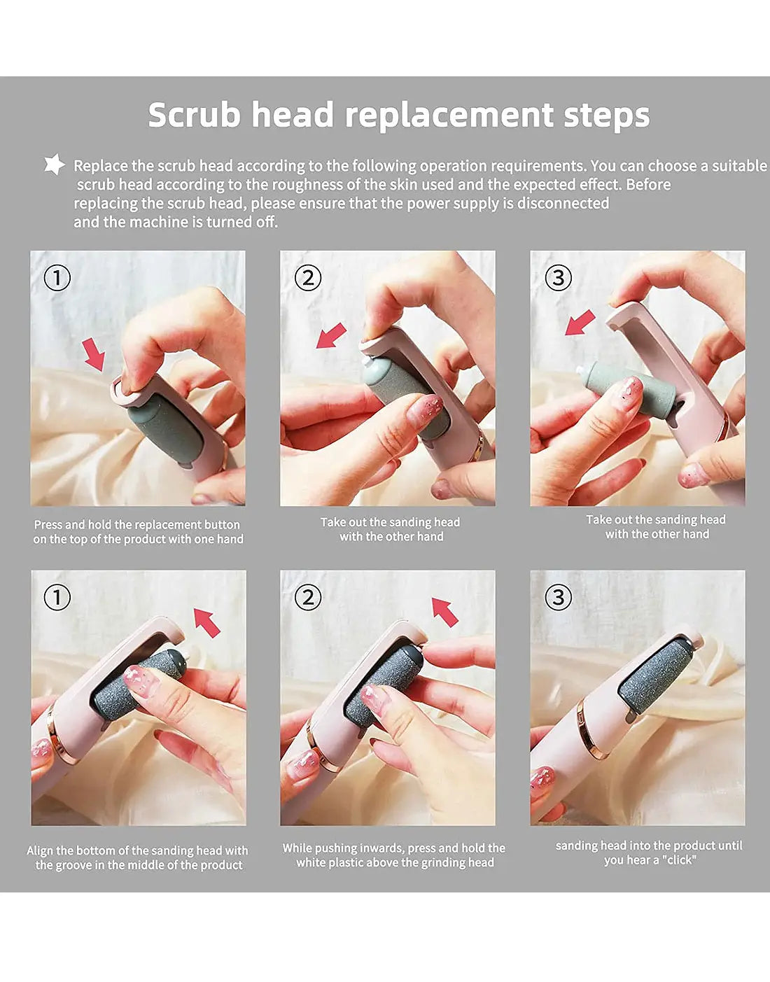 USB Rechargeable Electric Foot Callus Remover – Professional Pedicure Tool for Smooth & Soft Feet