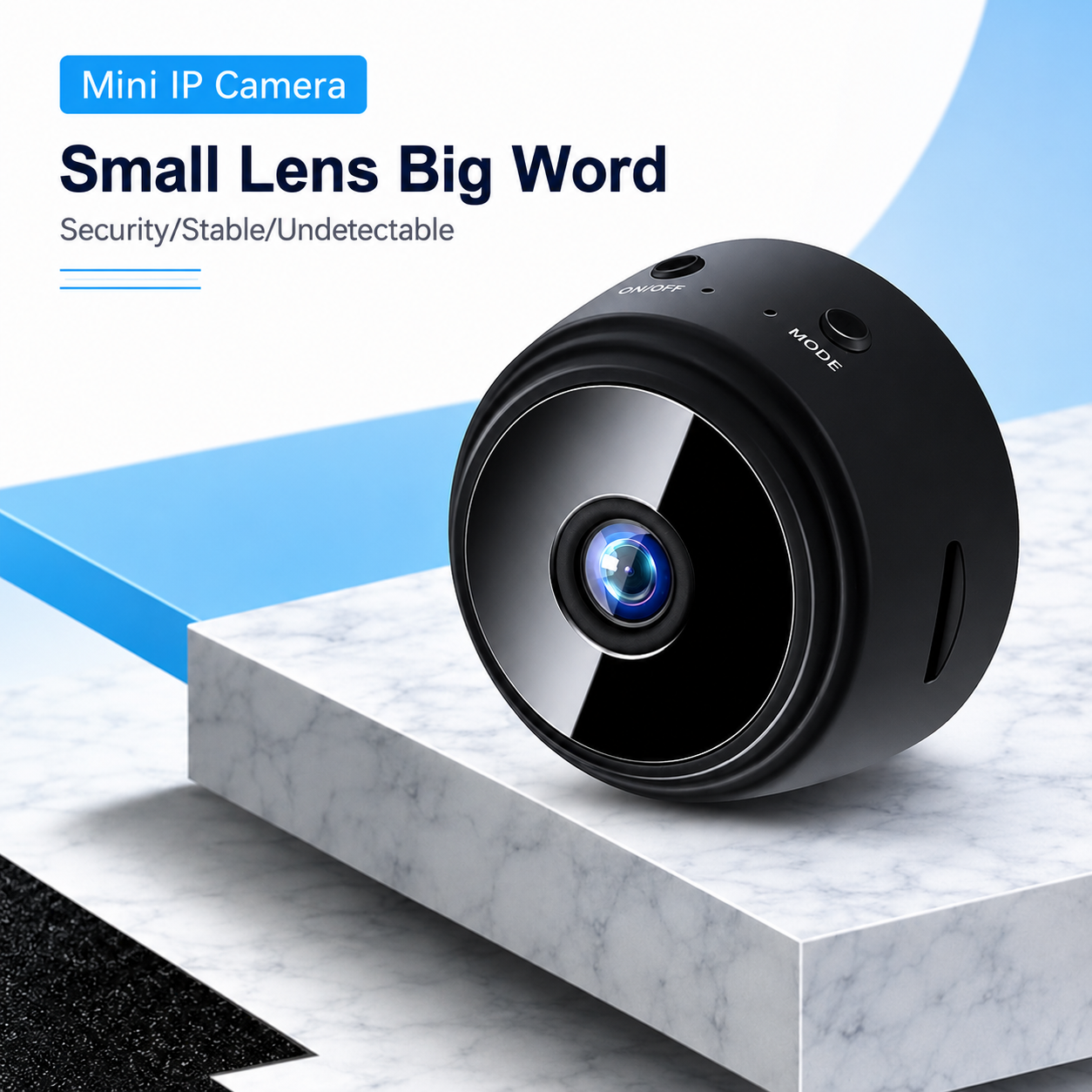 A9 Mini WiFi Camera 1080P HD – Portable Wireless Security Camera with Motion Sensor