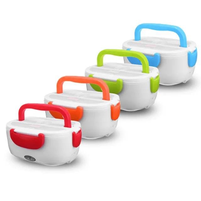 Portable Electric Heating Lunch Box – 400W Hot Food Container for Office, School & Car (Leak-Proof, Multi-Color)