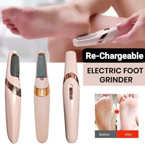 USB Rechargeable Electric Foot Callus Remover – Professional Pedicure Tool for Smooth & Soft Feet