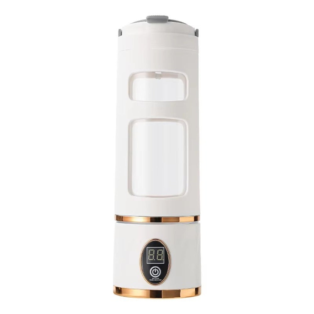 USB Rechargeable Portable Juicer Blender 450ml – 6 Blades with Digital Display & Safety Sensor
